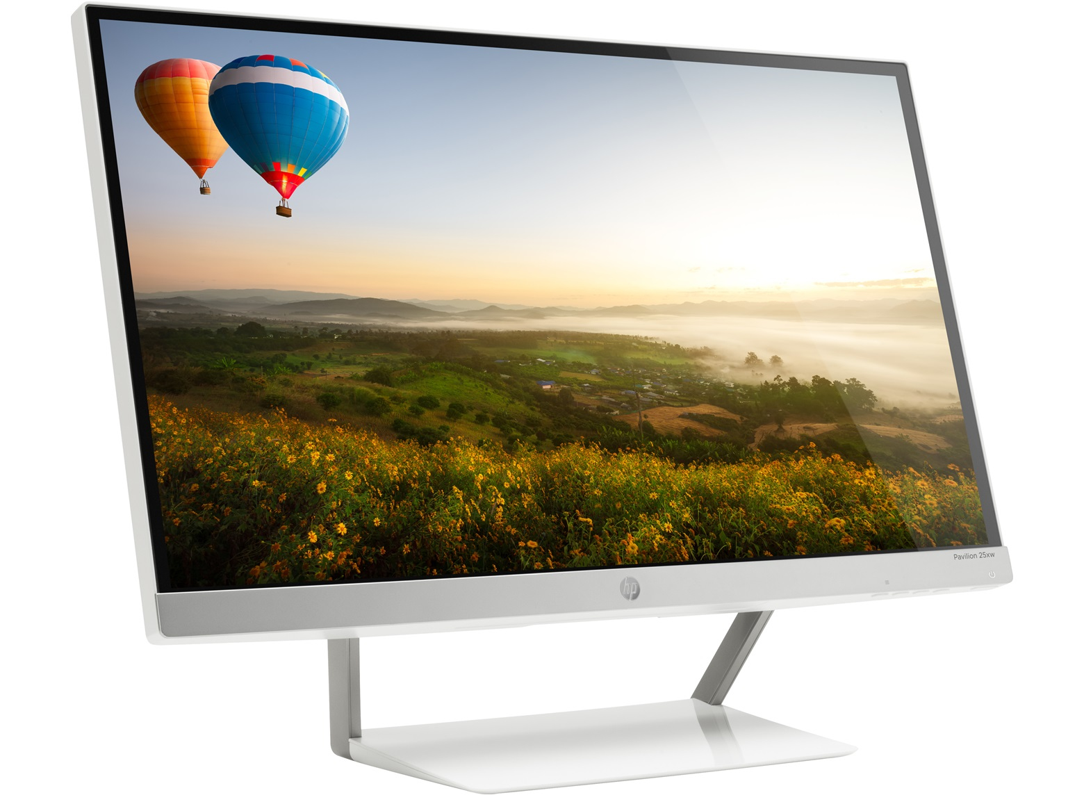 HP Pavilion 25xw computer monitor 63.5 cm (25″) 1920 x 1080 pixels Full HD LED Silver, White image 3