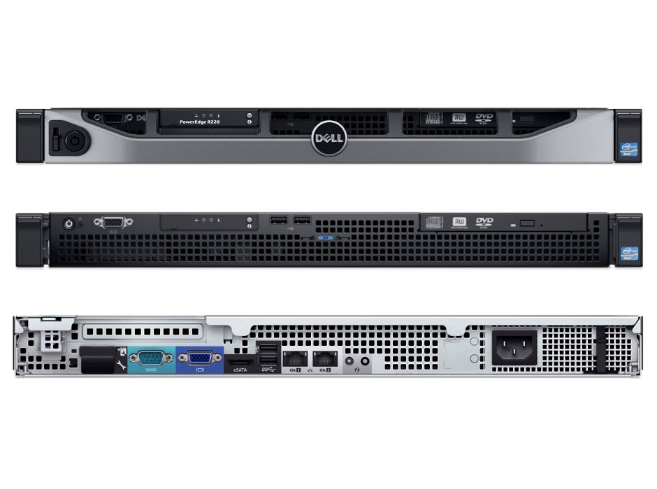 ブランドのギフト 製品データ DELL PowerEdge R220 サーバ 1 TB ラック(1U サーバー