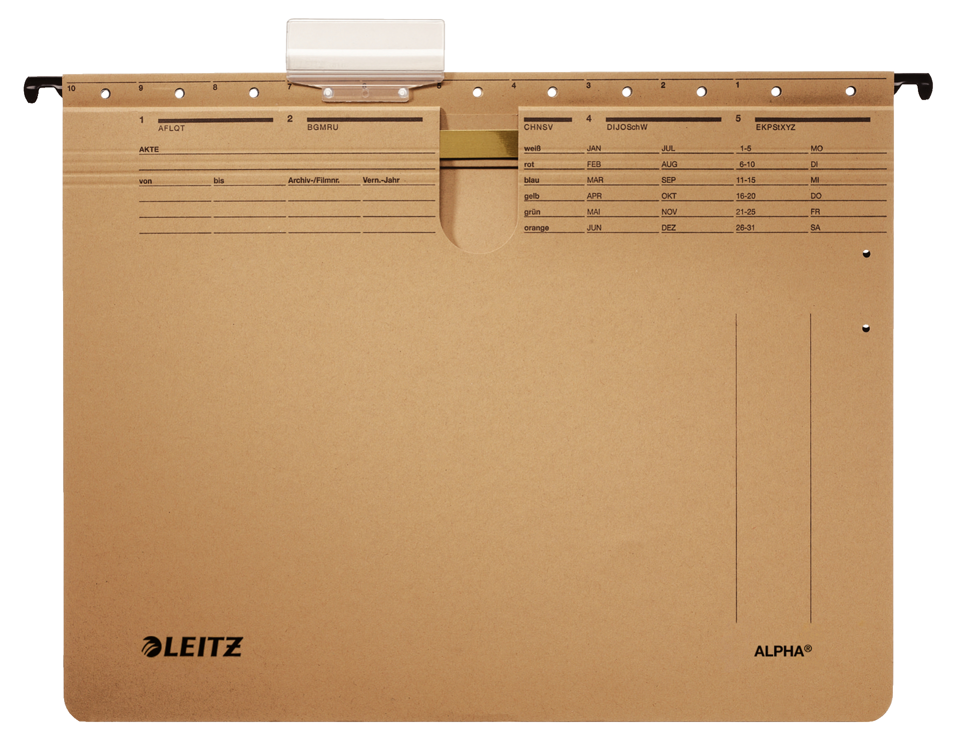 Leitz Alpha Folder A4 Brown