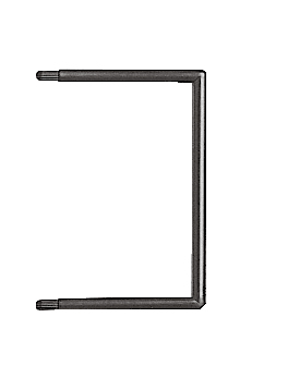 Leitz 17210095 kit di fissaggio Nero Plastica