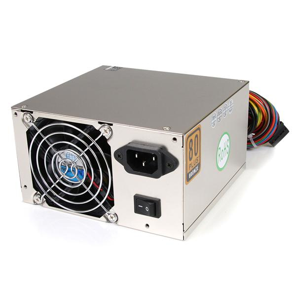 StarTech.com 530 Watt ATX12V 2.3 80 Plus PRO Computer Power Supply – image 1