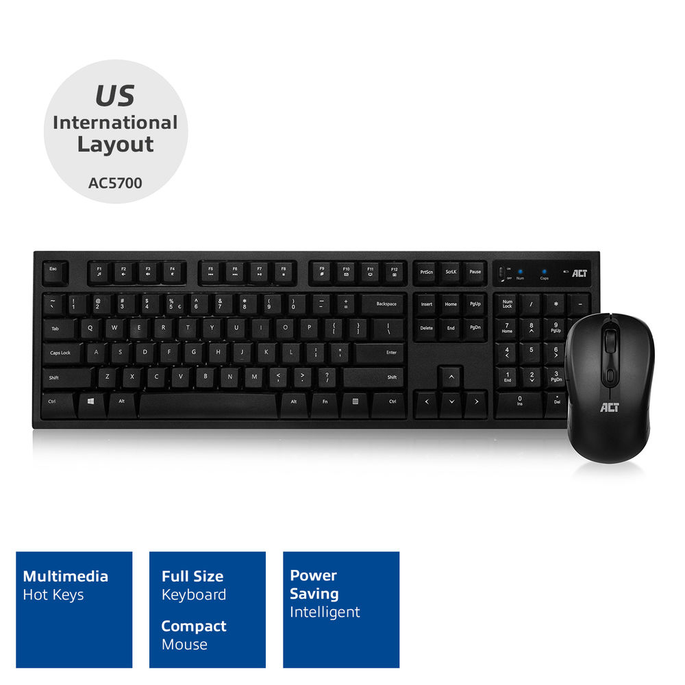 ACT Wireless keyboard and mouse bundle (US Layout) – image 7