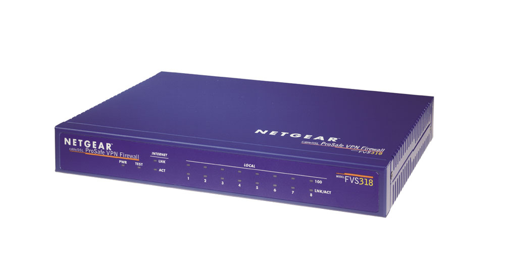 NETGEAR FVS318 wired router Fast Ethernet Purple