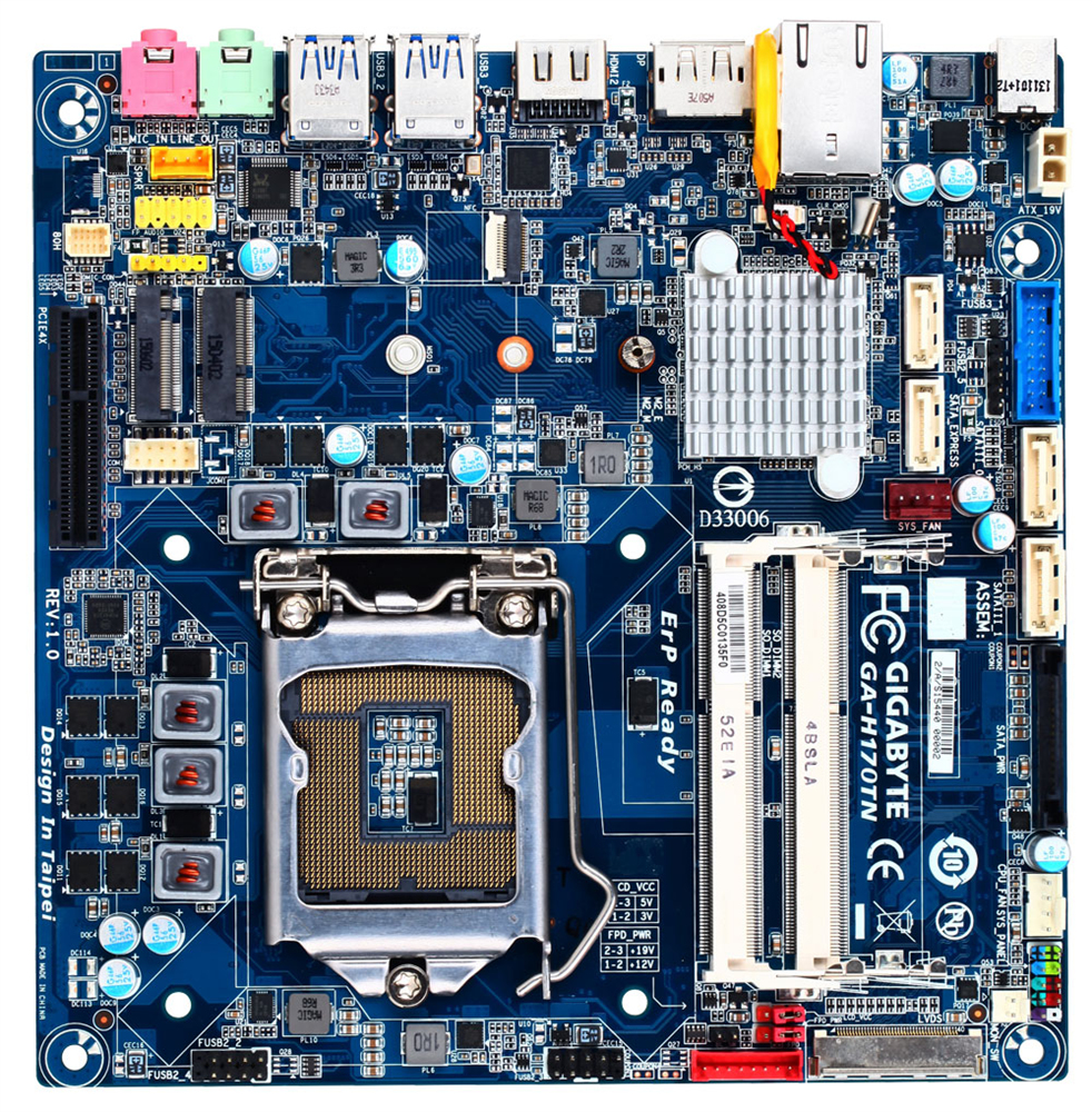 GIGABYTE GA-H170TN (rev. 1.0) – image 2