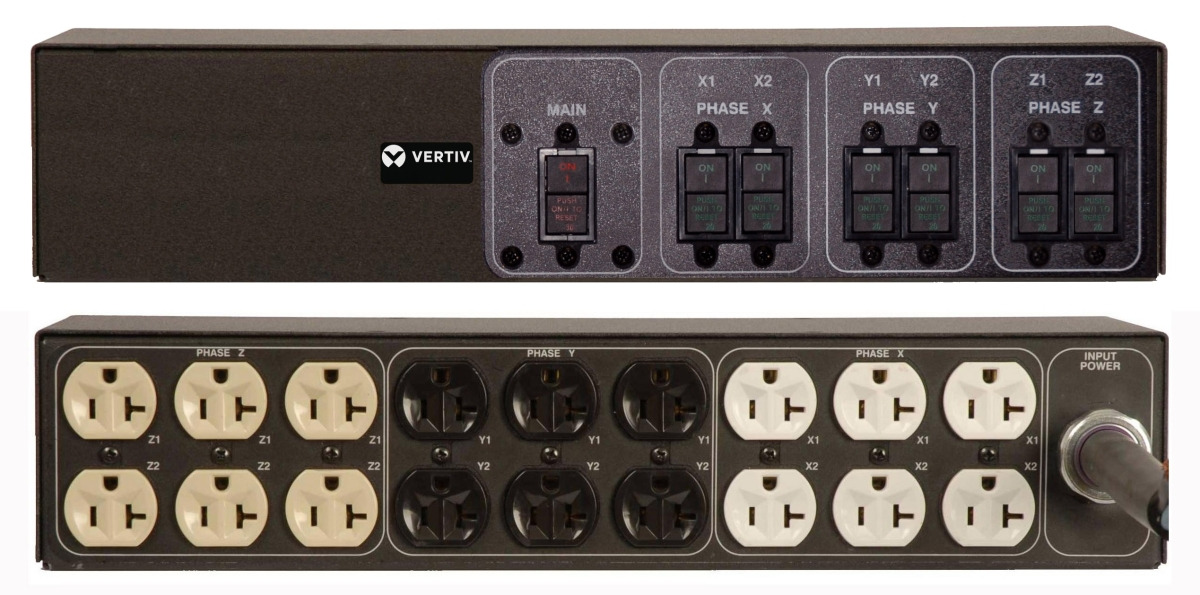 Vertiv Geist 2XPR183-103D20TL21-SUP power distribution unit (PDU) 18 AC outlet(s) Black
