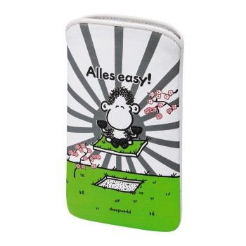 Hama 00134813 mobile phone case Sleeve case Green, Grey, White
