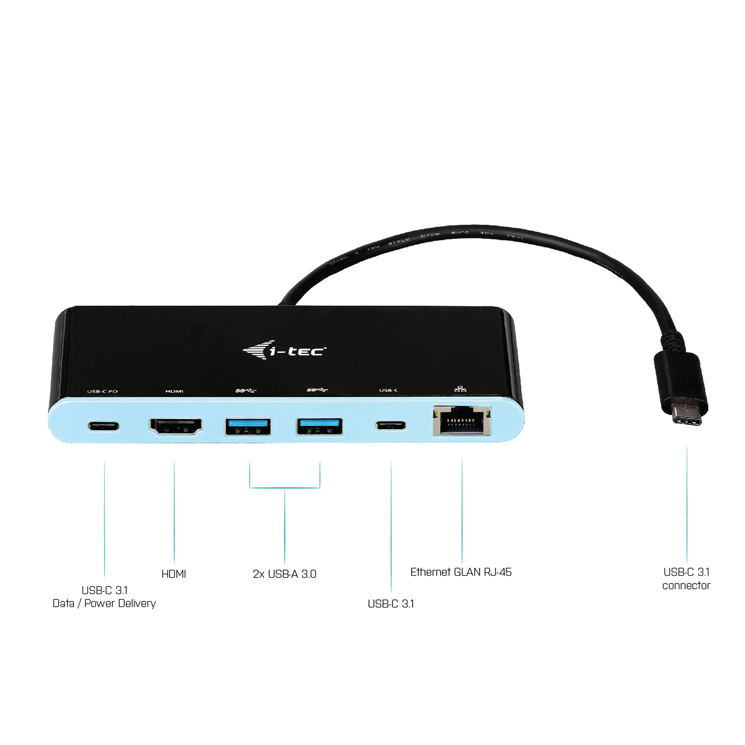 i-tec USB-C 4K Mini Docking Station PD/Data – image 5