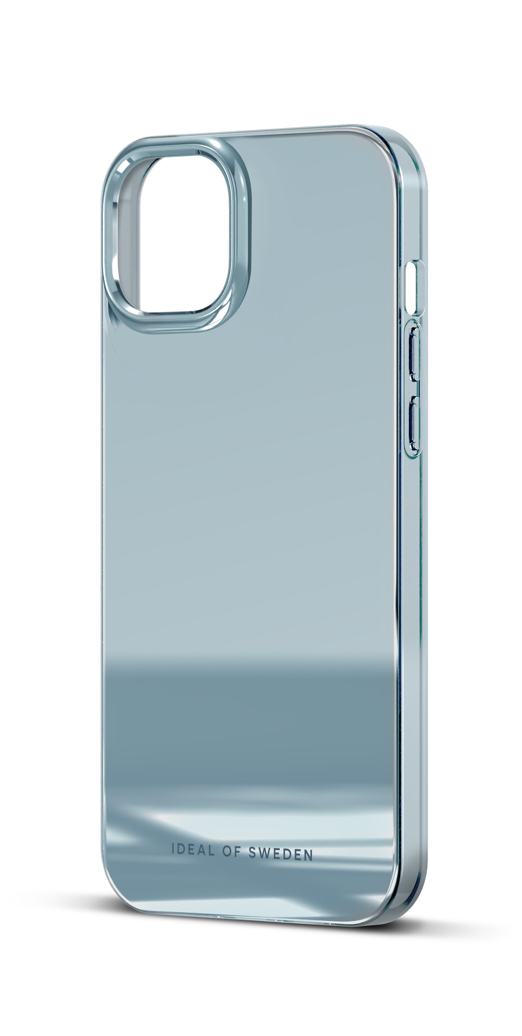 iDeal of Sweden Mirror Case iPhone 15 Plus Mirror Sky Blue