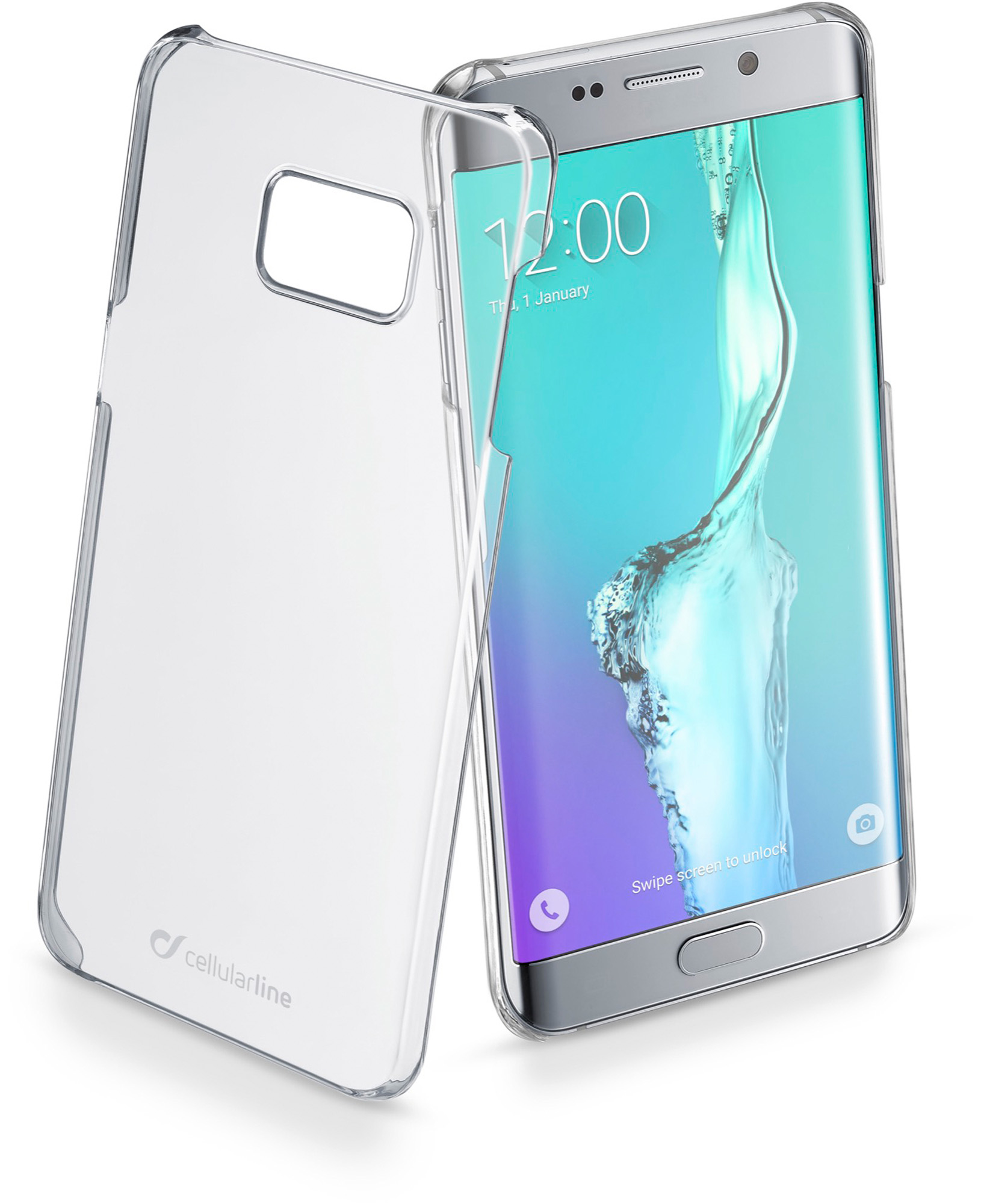 Cellularline Clear Galaxy S6 Edge Plus -- Transparent