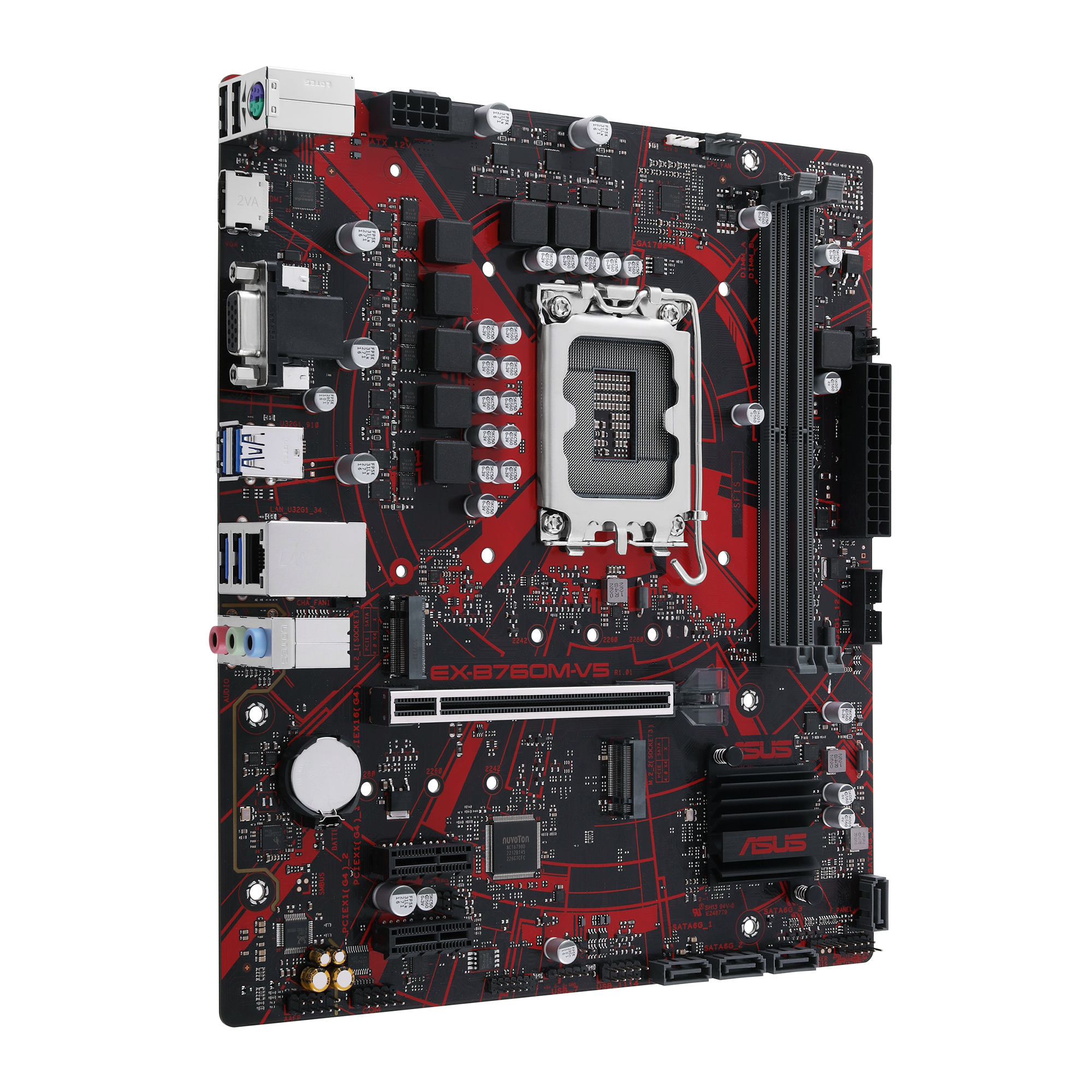 ASUS EX-B760M-V5 Intel B760 LGA 1700 micro ATX – image 2