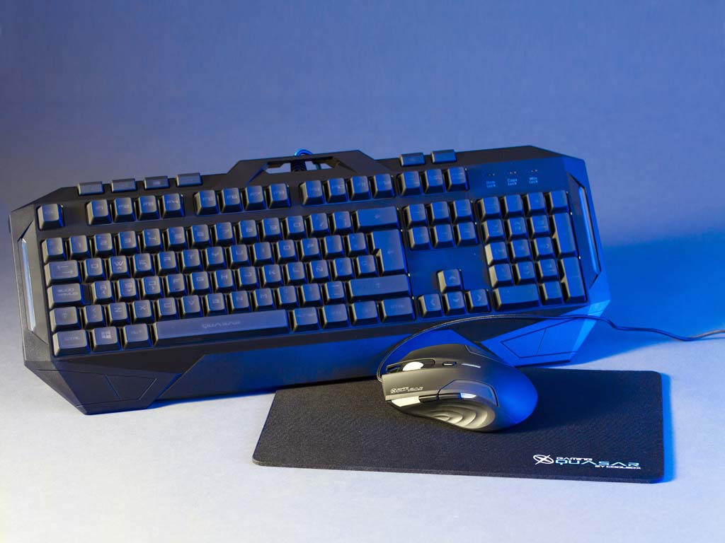 CoolBox QUA-KTR001 keyboard Mouse included Gaming USB Black – image 9