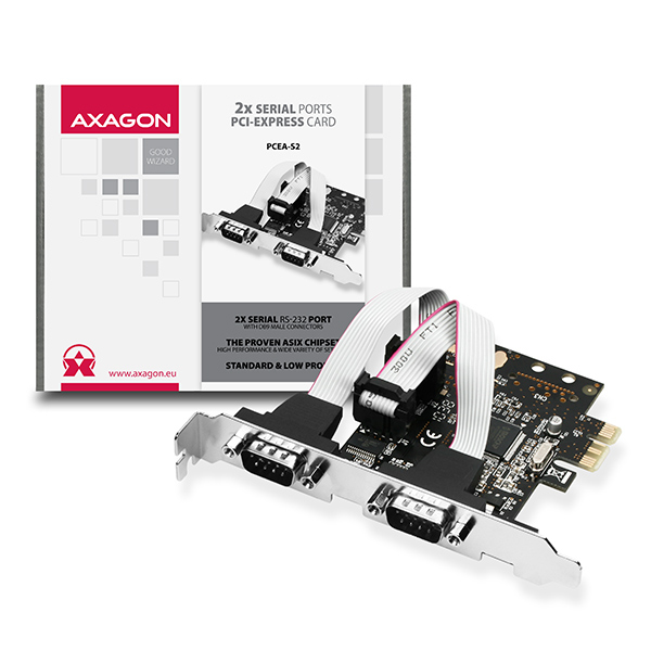 Axagon PCEA-S2 interface cards/adapter Internal Serial – image 5