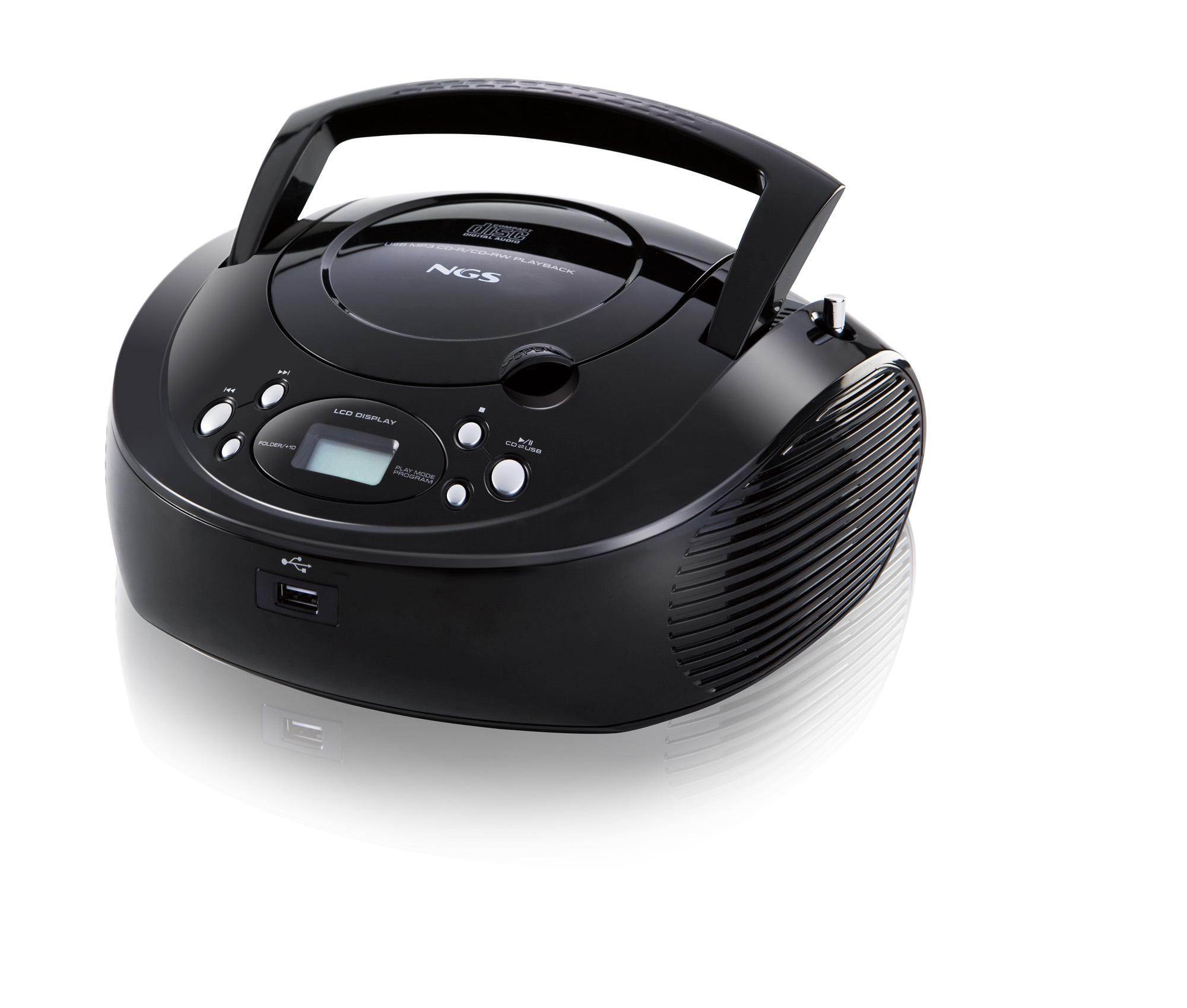 NGS Neon 2.6 W AM, FM Black MP3 playback – image 2