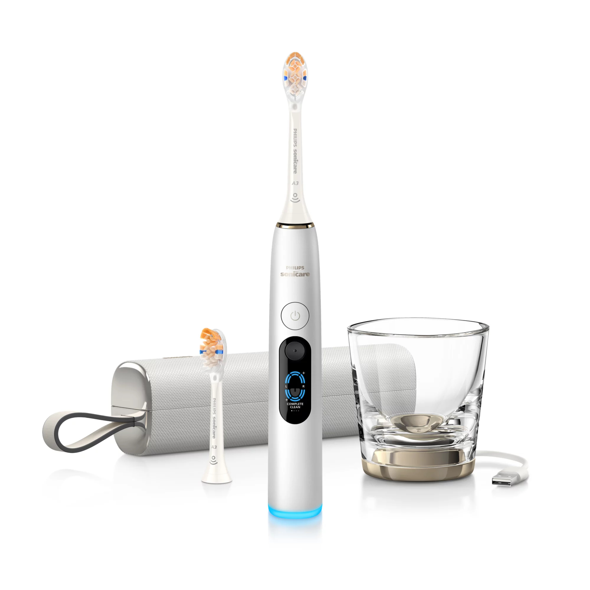 Philips HX9834/91 electric toothbrush Adult Sonic toothbrush White – image 1
