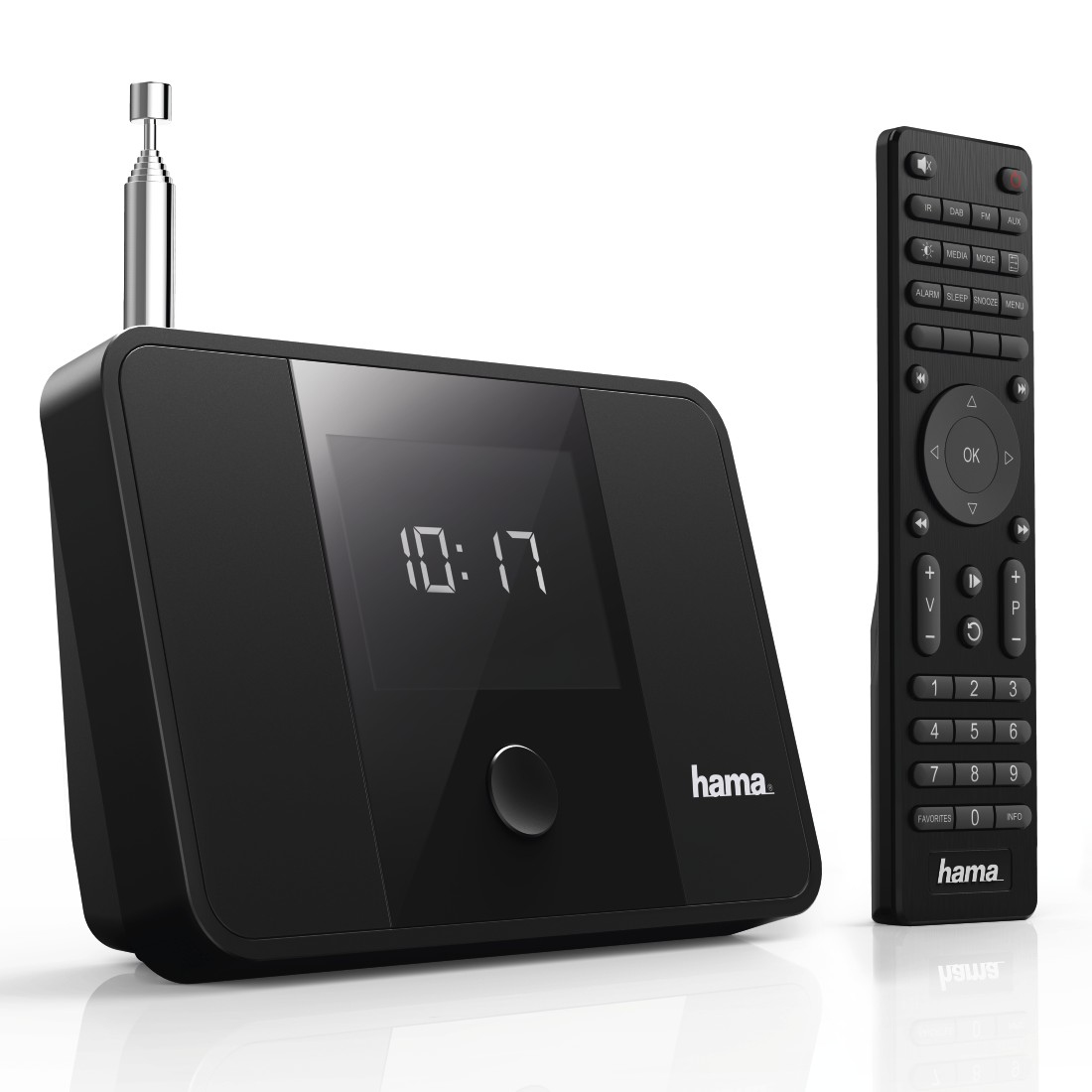 Hama DT100BT Portable Digital Black – image 6