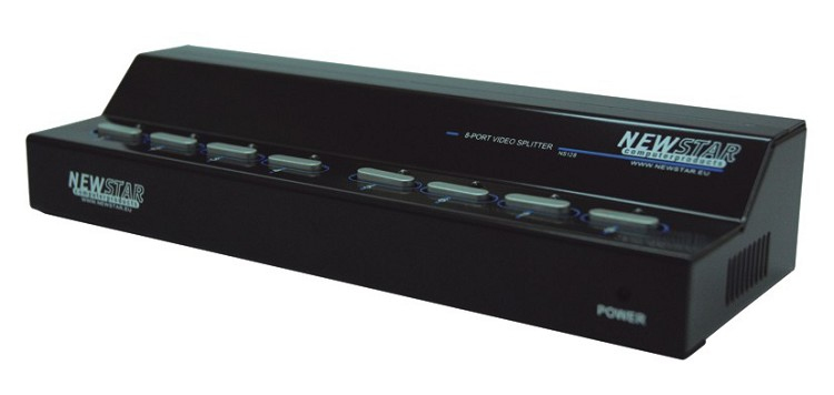 Neomounts VGA video splitter, 8-port