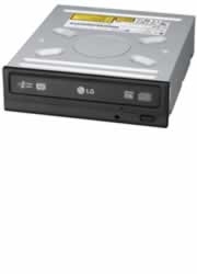 LG GSA-H66N optical disc drive Internal Black