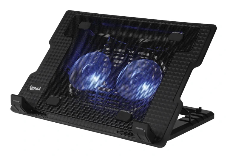 iggual RP2V17A Supporto per computer portatile Nero 432 cm (17")