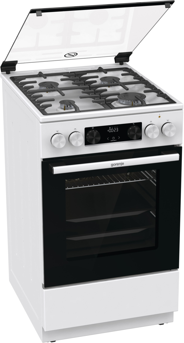 Gorenje GKS5C71WF cooker Freestanding cooker Electric Gas White – image 3