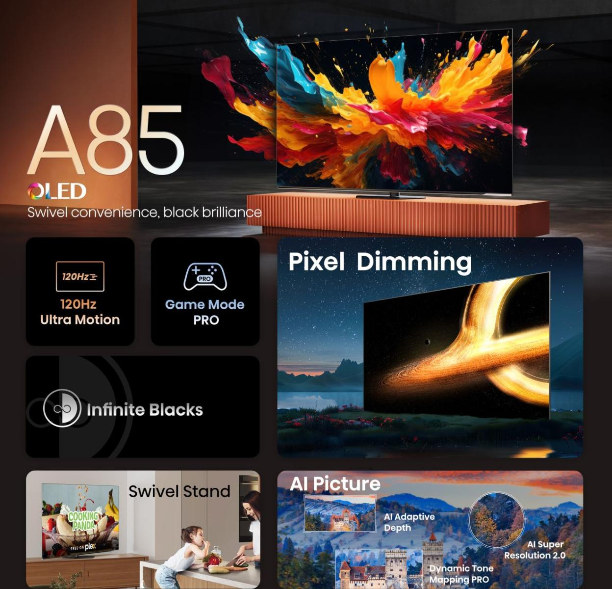 OLED Smart TV 65A85N ČR/TS