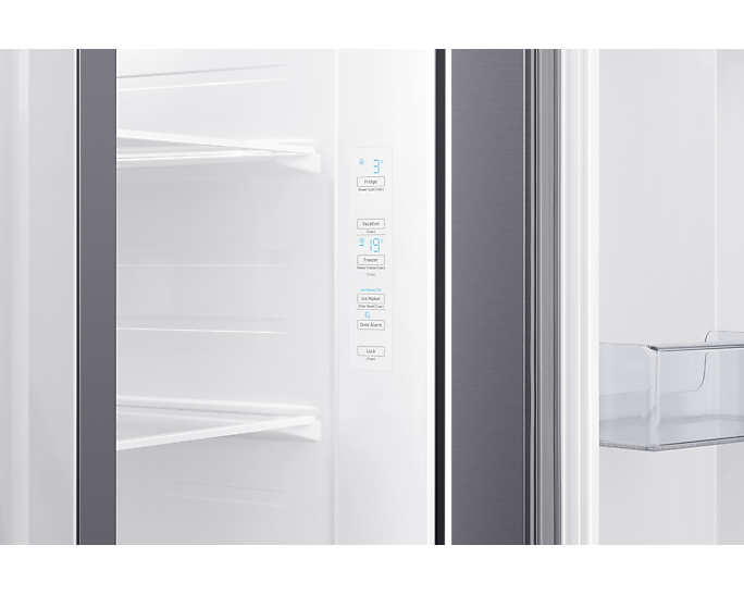 Samsung RS65R5401M9 side-by-side refrigerator Freestanding – image 7