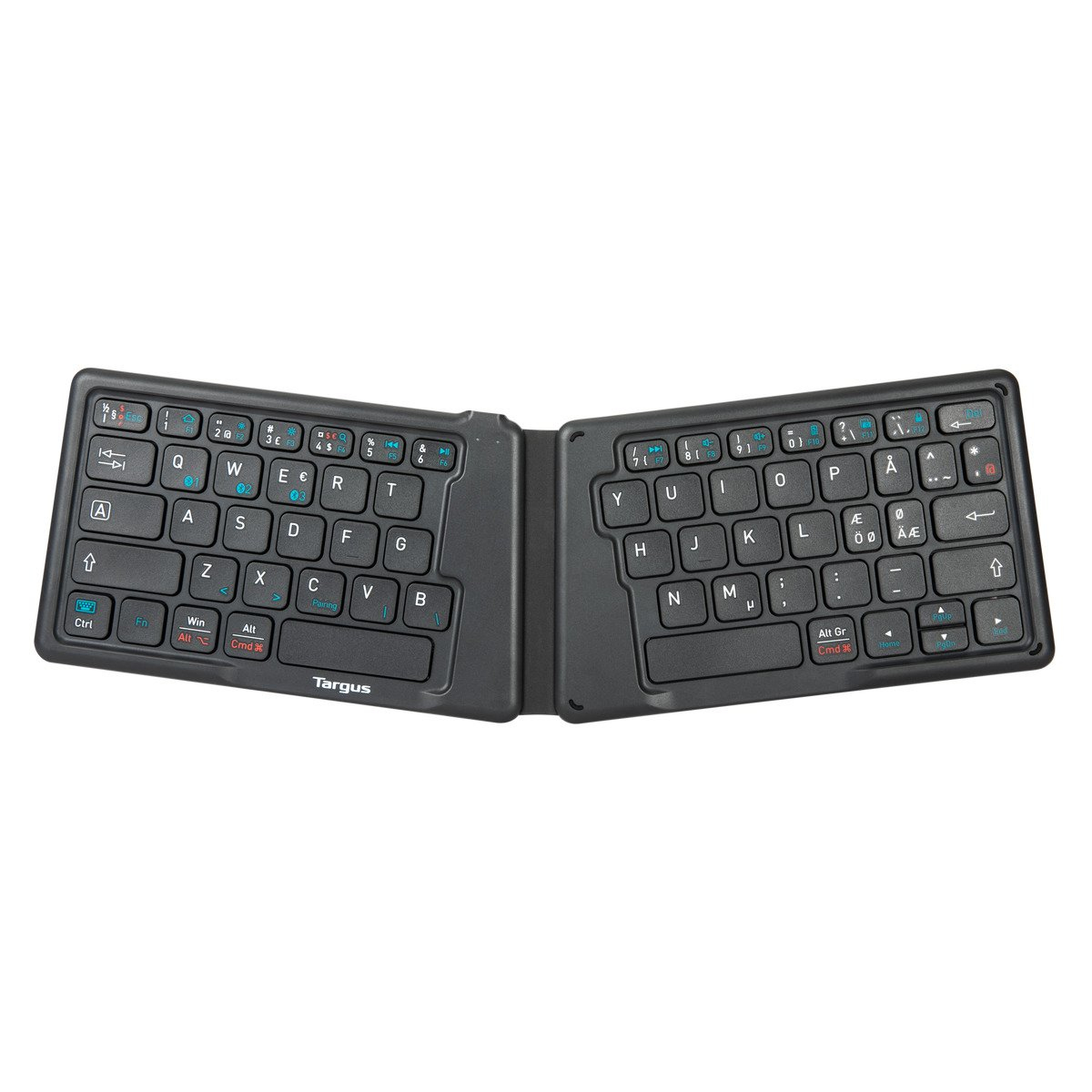 Targus AKF003NO keyboard Universal Bluetooth QWERTY Nordic Black – image 6
