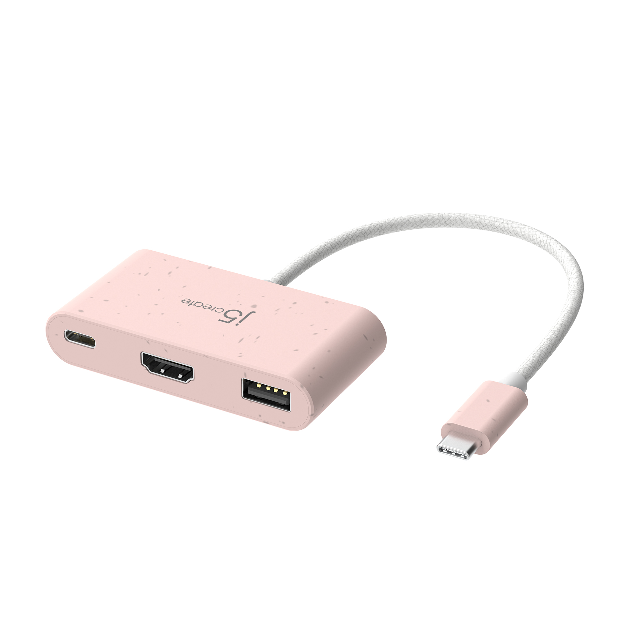 j5create JCA379ER - USB-C® to HDMI™ & USB™ Type-A with Power Delivery – image 2
