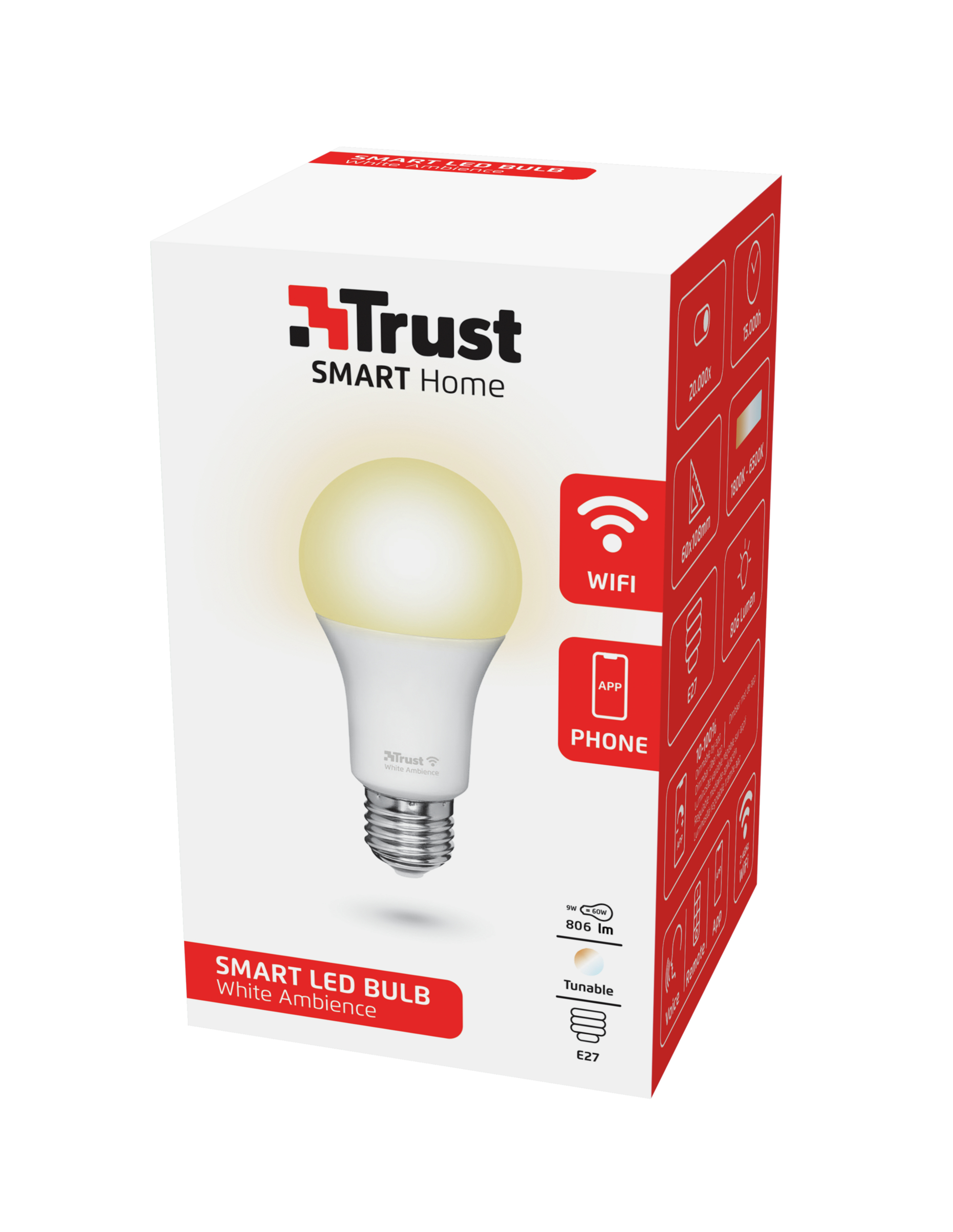 Trust 71285 smart lighting Smart bulb Wi-Fi – image 4