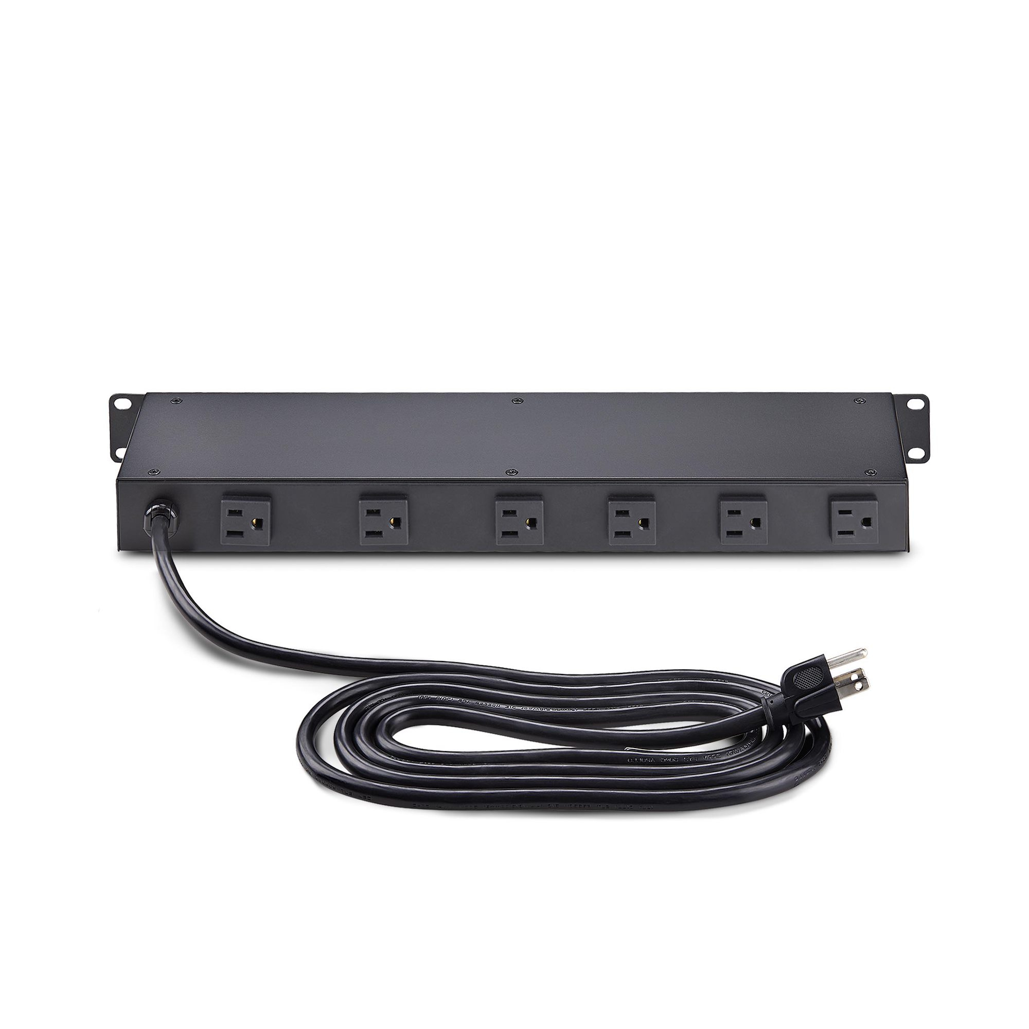 StarTech.com 8-Outlet Horizontal Rack Mount Metered PDU, 1U Server Power Strip w/Surge Protector – image 4