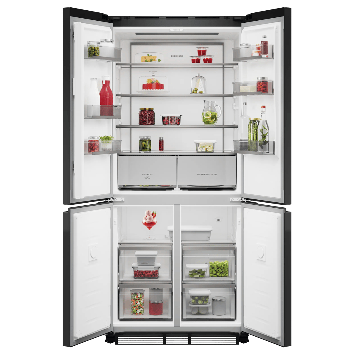 AEG ORM9M491EG side-by-side refrigerator Built-in/Freestanding – image 1