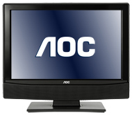 AOC L19W851B TV 48.3 cm (19") WXGA Black 300 cd/m²