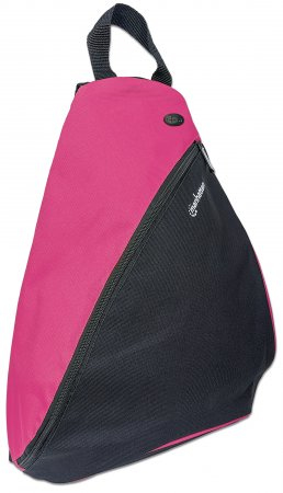 Mochila manhattan dashpack 12" ligera color negro-rosa
