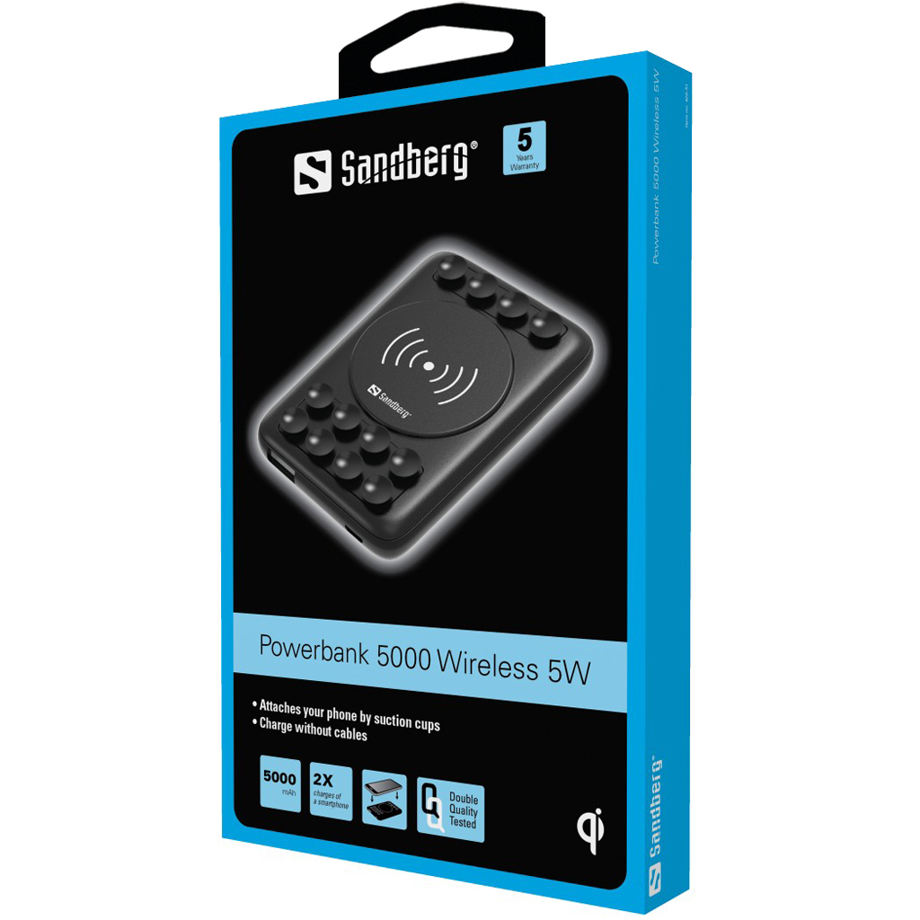 Sandberg Powerbank 5000 Wireless 5W – image 3