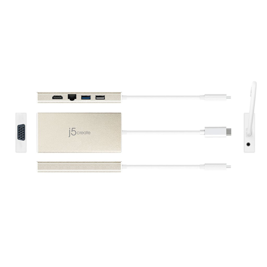j5create JCD376 USB 3.1 Type-C Mini Dock – image 3