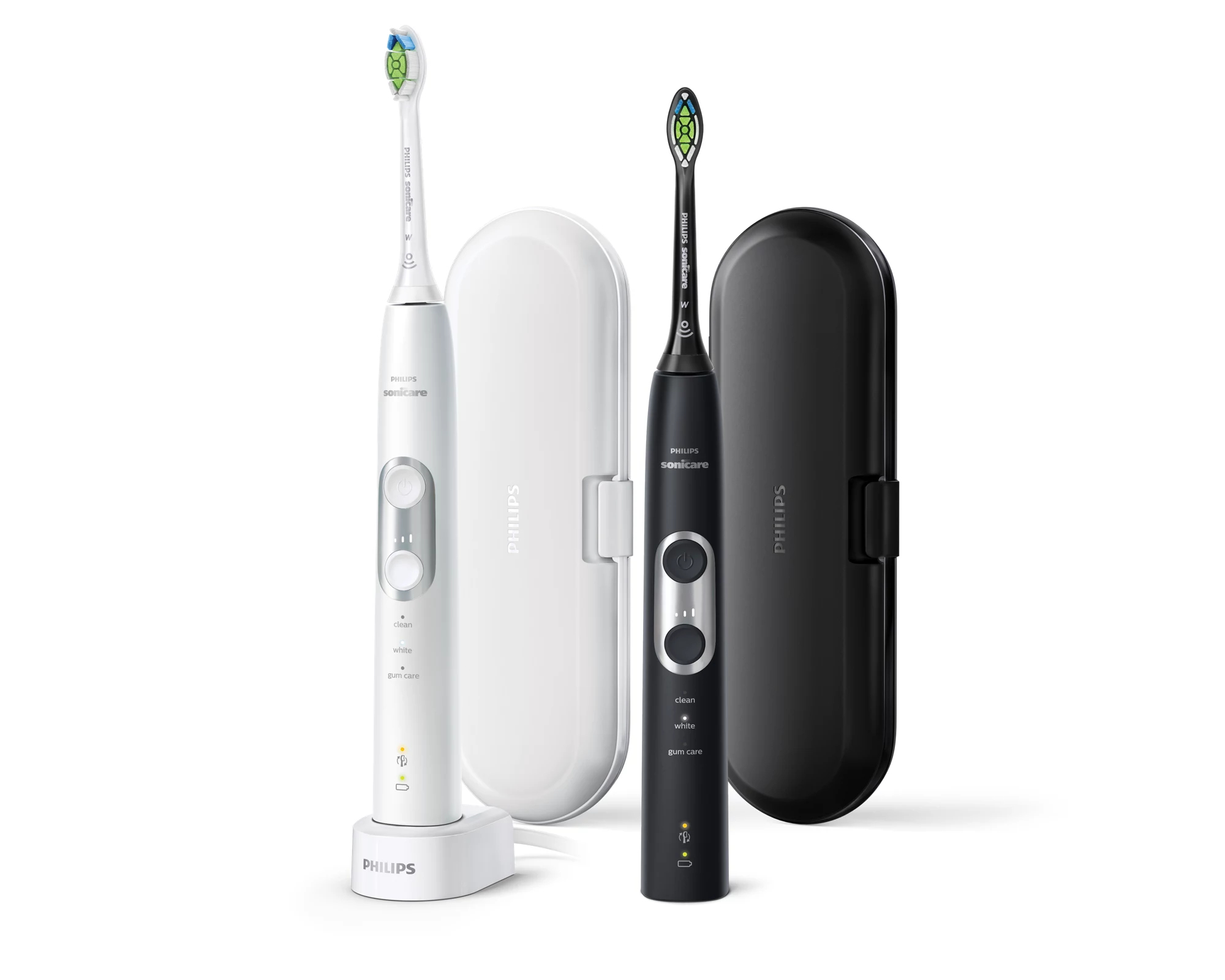 Philips Sonicare HX6877/35 electric toothbrush Adult Sonic toothbrush Black, White