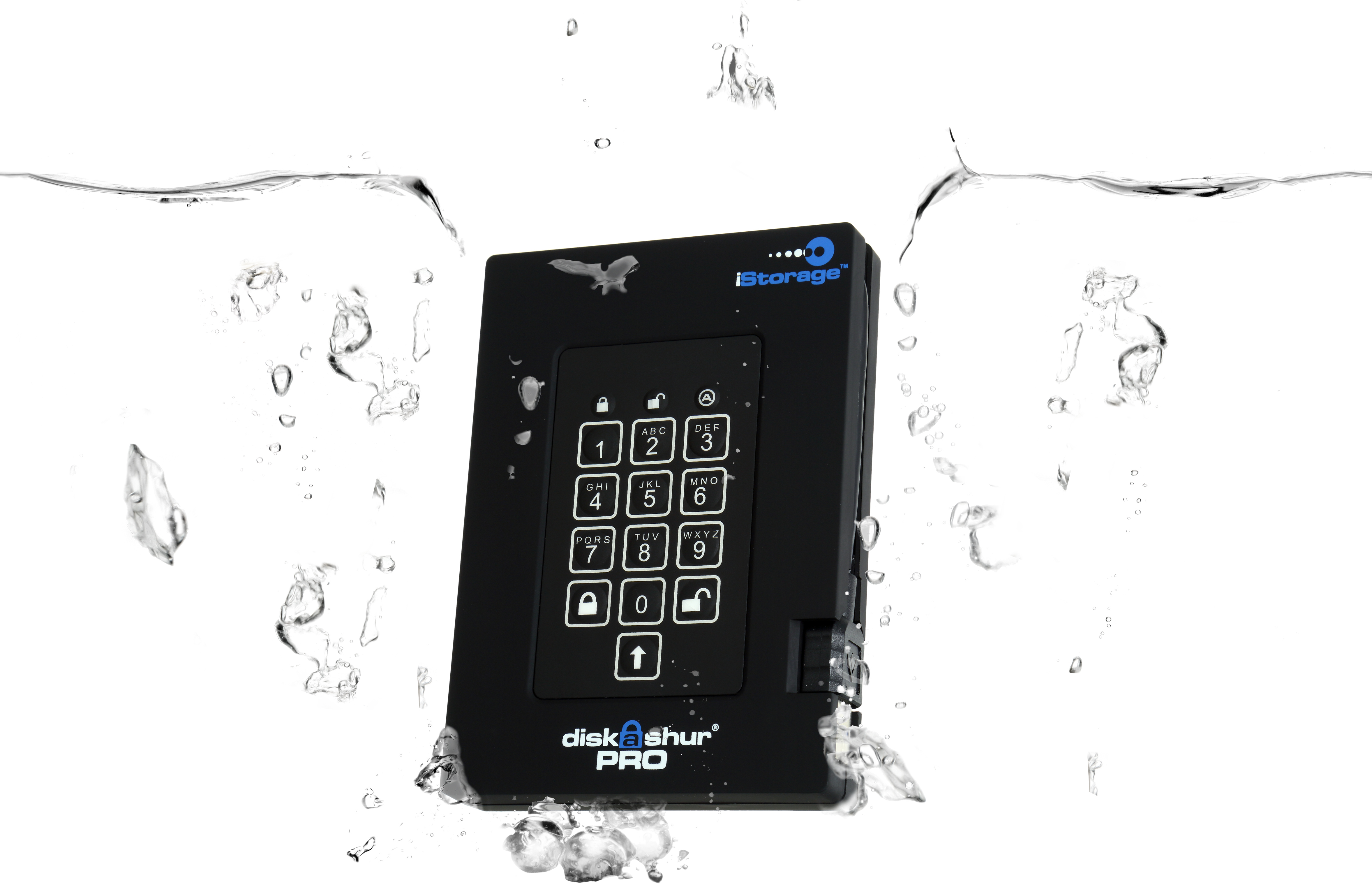 iStorage diskAshur Pro FIPS USB3 256-bit SSD 256GB image 5