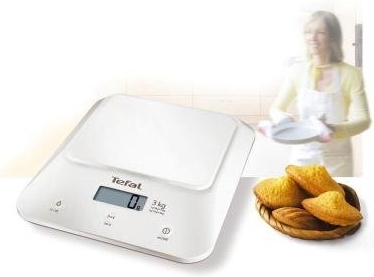 Tefal BC3040 kitchen scale White Electronic kitchen scale