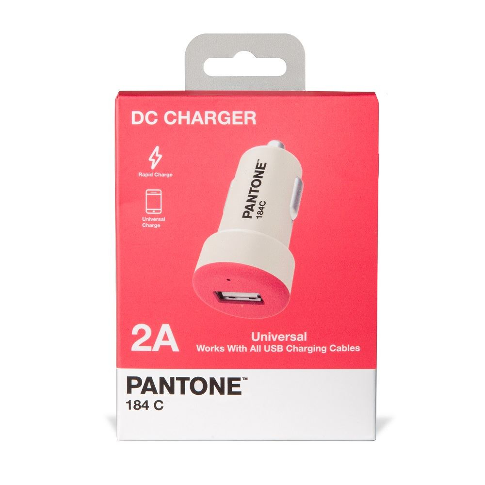 Celly PT-DC1USBP mobile device charger Universal Pink, White Cigar lighter Auto – image 2