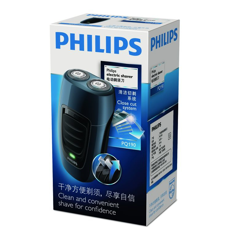 Philips PQ190/16 men's shaver Rotation shaver Blue – image 2