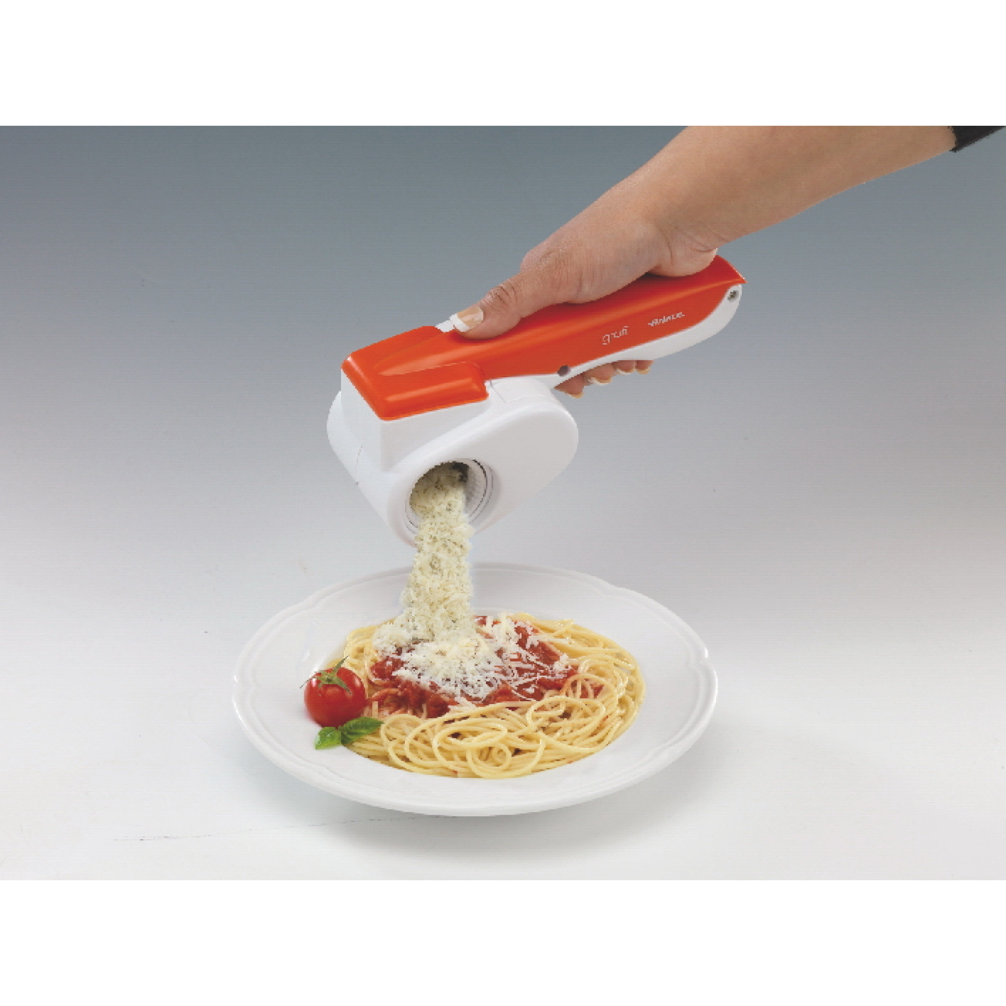 Ariete 440 Gratì - Cordless electric grater - rechargeable battery - stainless steel roller - Orange – image 4
