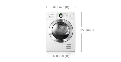 Samsung SDC35701 tumble dryer Freestanding Front-load – image 2