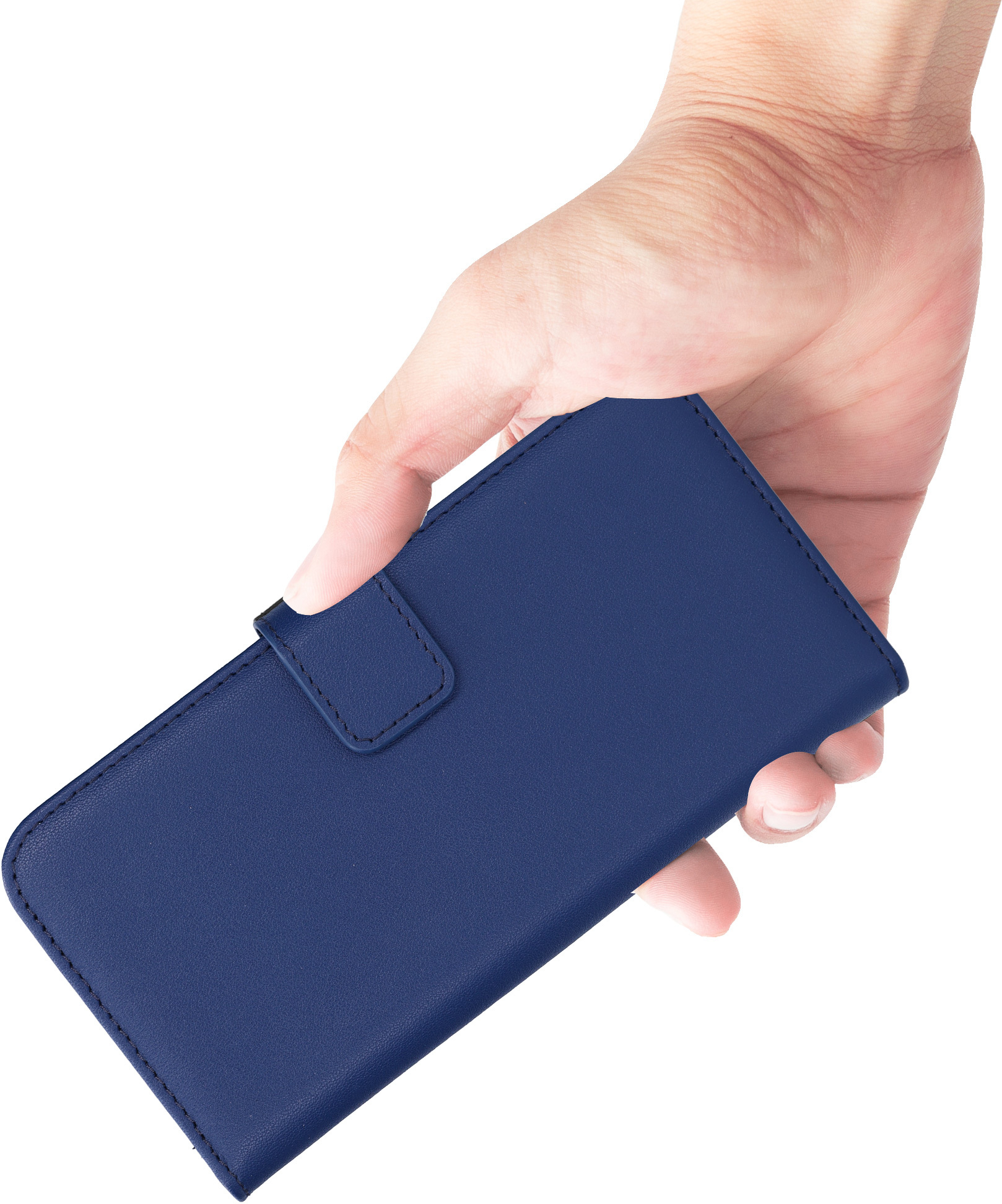 Mobiparts Leather Wallet Case Samsung Galaxy S26 Blue (MagSafe Compatible) – image 4