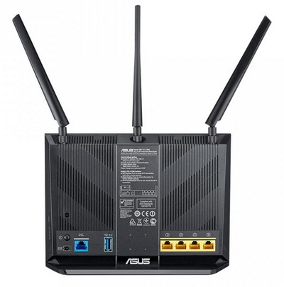 ASUS DSL-AC68U wireless router Gigabit Ethernet Dual-band (2.4 GHz – image 3