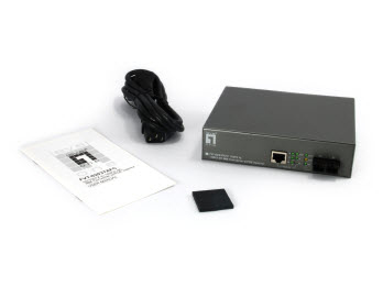 LevelOne 10/100BASE-TX to 100BASE-FX MMF SC PoE Converter, 15.4W – image 7