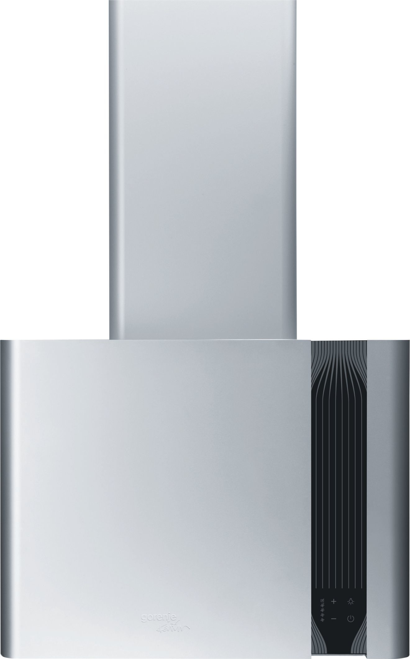 Gorenje DQGN65KR cooker hood Wall-mounted Black, Stainless steel 582 m³/h
