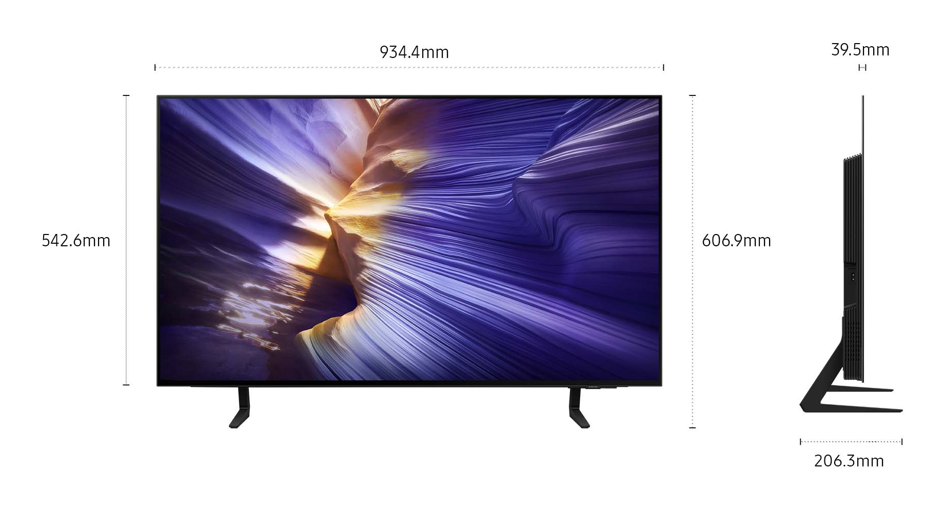 Samsung Smart TV OLED 4K 42 S90F QE42S90FAEXZT 144Hz HDR10 Dolby Atmos 2025 — photo 4