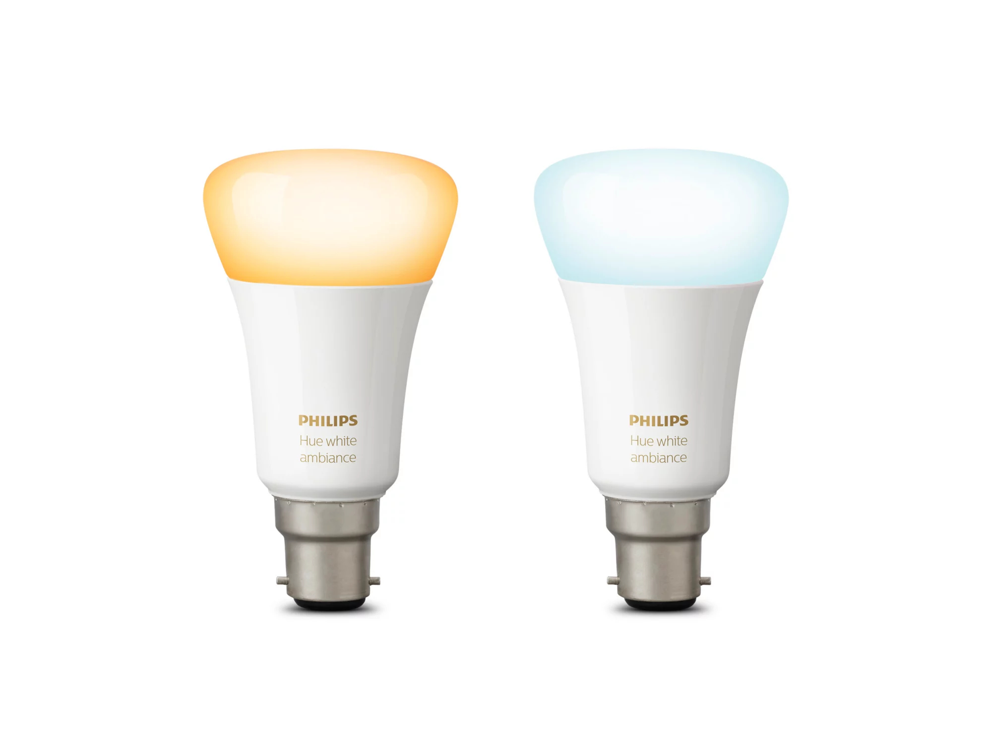 Philips by Signify Philips Hue White ambience Dual Pack B22 – image 1
