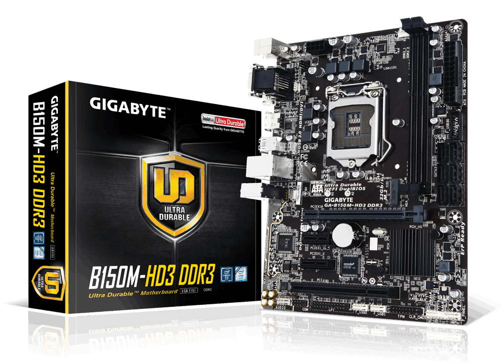 GIGABYTE GA-B150M-HD3 DDR3 – image 1