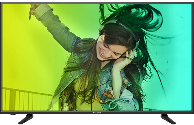 Sharp N6100U 108 cm (42.5") 4K Ultra HD Smart TV Wi-Fi Black