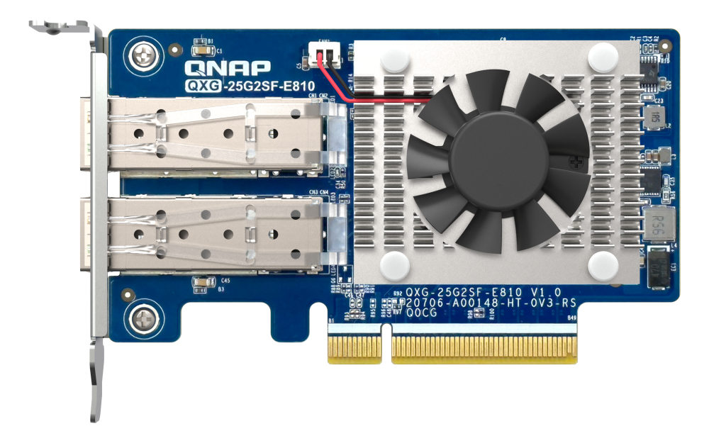 QNAP QXG-25G2SF-E810 network card Internal Fiber 25000 Mbit/s – image 3